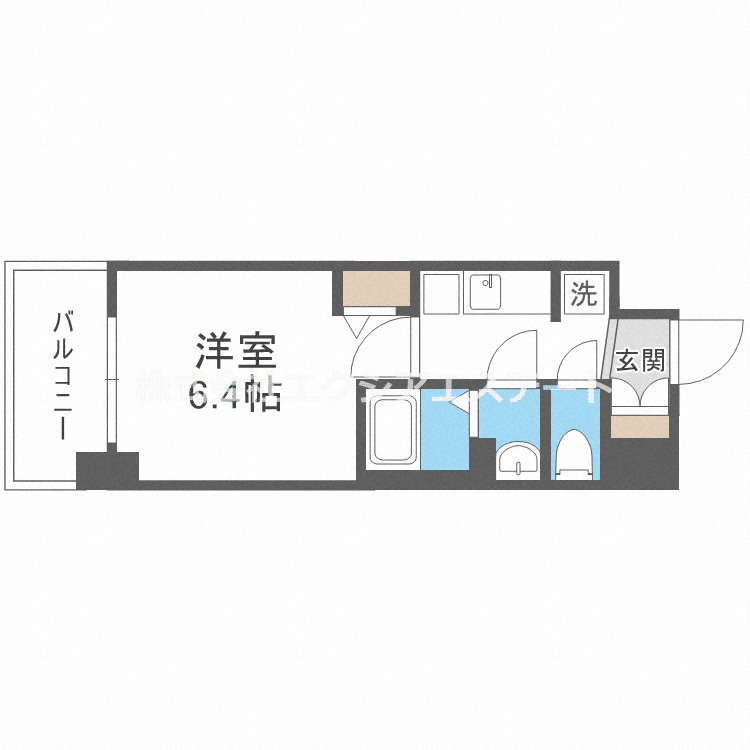 ララプレイス天王寺ルフレの間取り