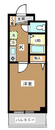カーサ松原の間取り