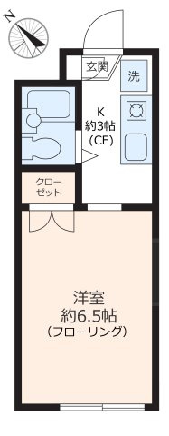 トライアングル21の間取り