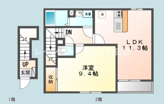 Ｇｒａｎｄｅ．Ｍ※初期費用分割後払いサービス利用可能物件の間取り