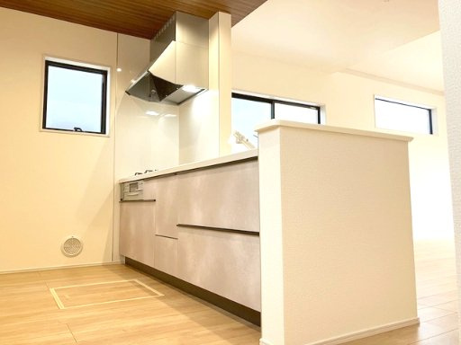 深谷市東方町5丁目　南6M公道　平屋建てのキッチン