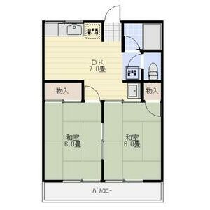 シティハイム　クレヨンの間取り