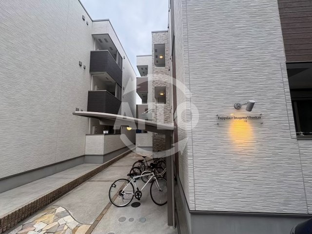 フジパレス今川Ⅵ番館のエントランス|フジパレス今川Ⅵ番館　エントランス