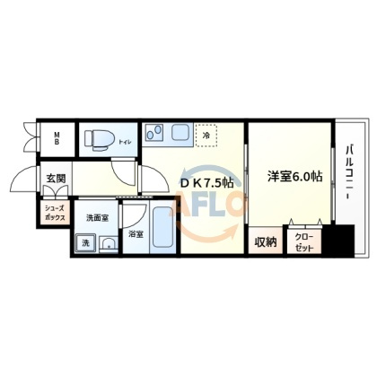 ジューム南船場の間取り|ジューム南船場　間取り