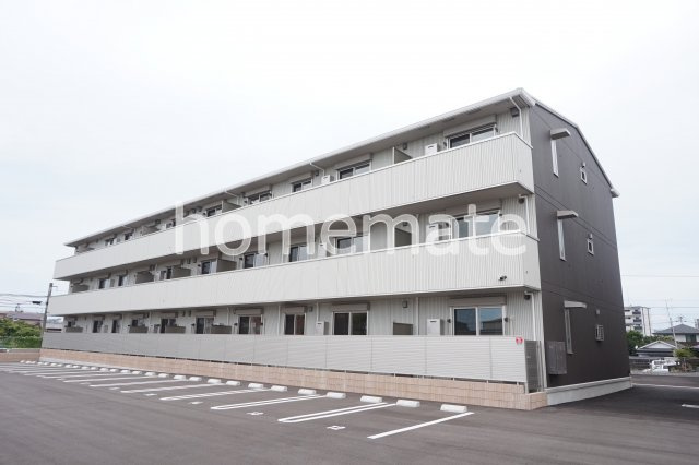 熊本市中央区国府３丁目のアパートの外観