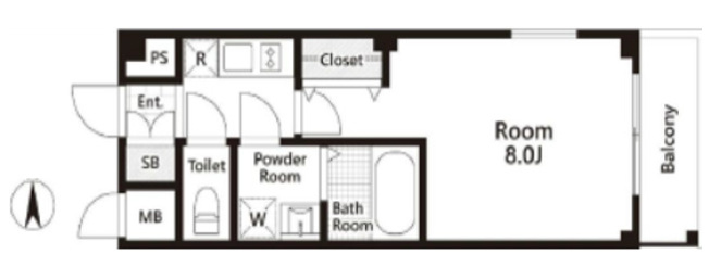 【間取り】 | ｂ’CASA千住大橋