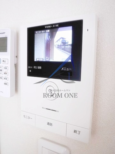 イル・フィオーレのセキュリティ|モニター付きインターホンです。