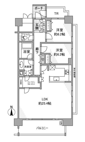【間取り】 | ダイアパレス鶴舞公園