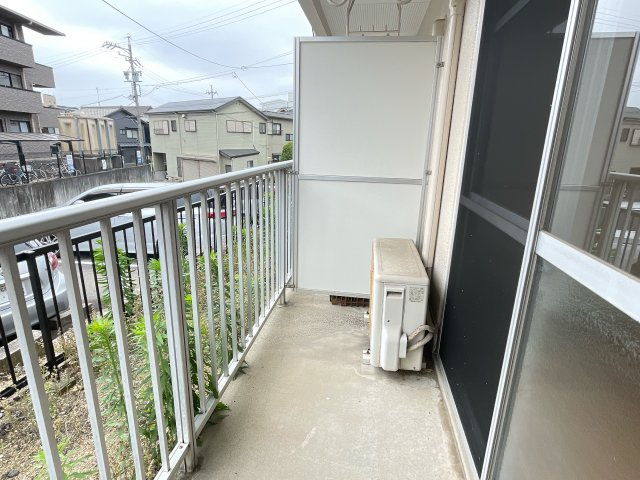 グリーンハイツのバルコニー