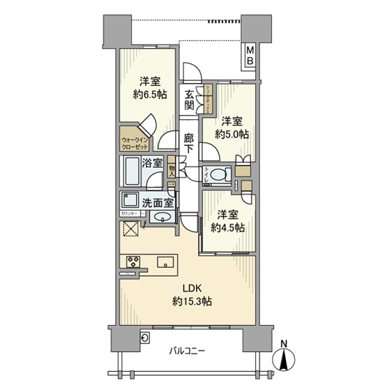 【間取り】 | ザ・パークハウス桜山プレイズ