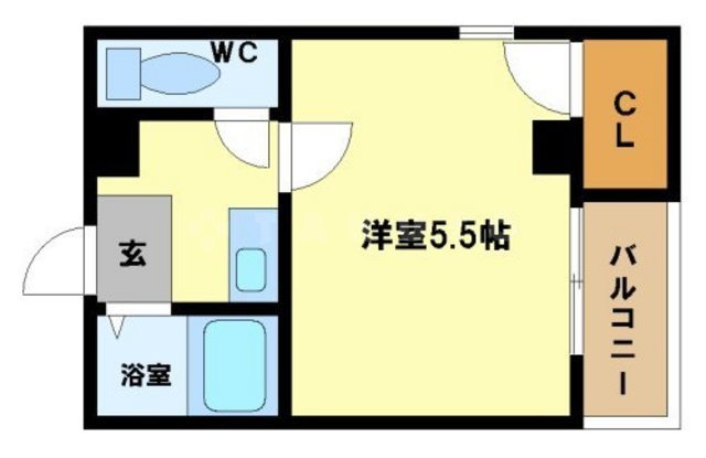 ノールプレール新町の間取り|ノールプレール新町　間取り