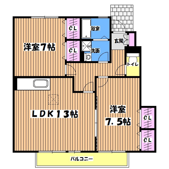 【間取り】 | アネシス平山