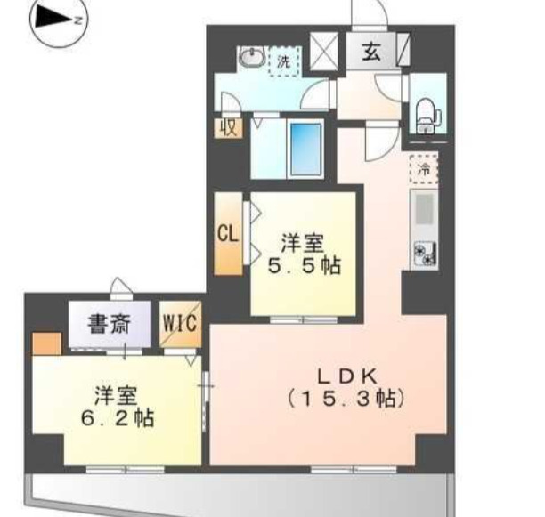 ミネルヴァ千寿新橋の間取り
