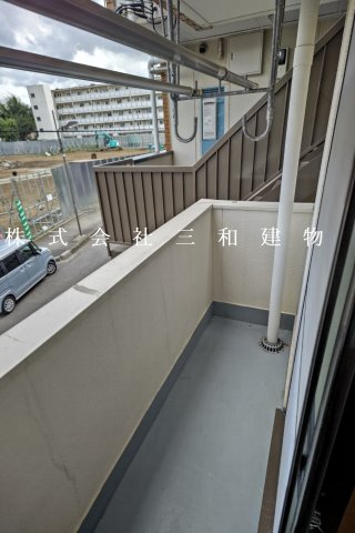 プラザ幸のバルコニー|別号室の参考写真になります(反転）