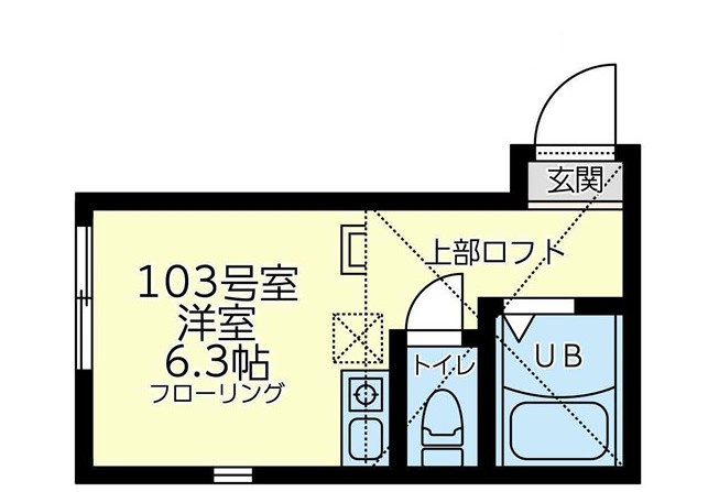 川崎市多摩区東三田２丁目のアパートの間取り