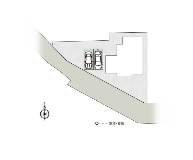 新築　太田市台之郷町第13期　1号棟の区画図|全1区画の物件です。土地約68坪。