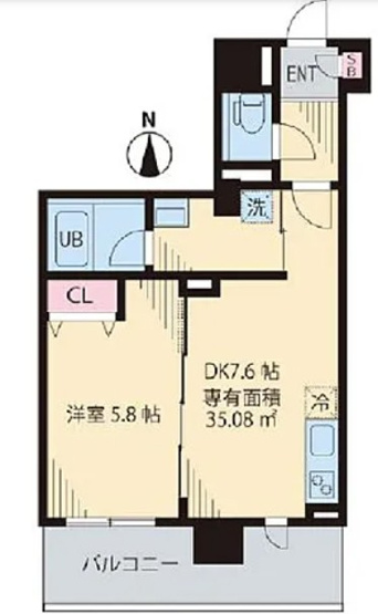 【間取り】 | ステディコート桜上水