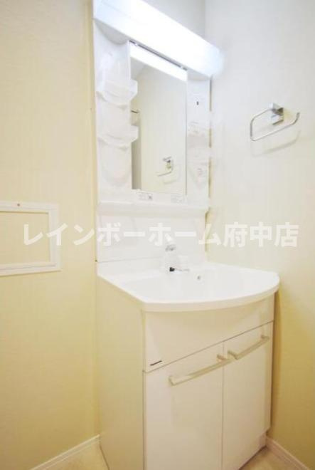 レザン東長沼の独立洗面台