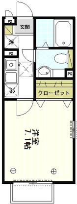【間取り】 | クレールメゾンⅠ