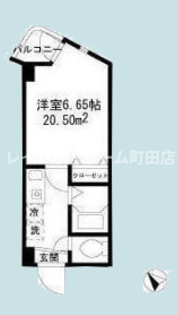 ラ・フルール芹ヶ谷※初期費用分割後払いサービス利用可能物件の間取り