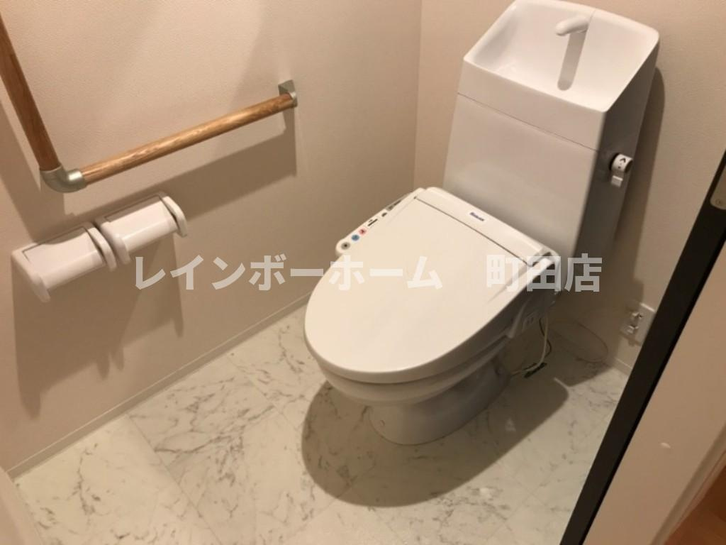 ハイムＪ※初期費用分割後払いサービス利用可能物件のトイレ