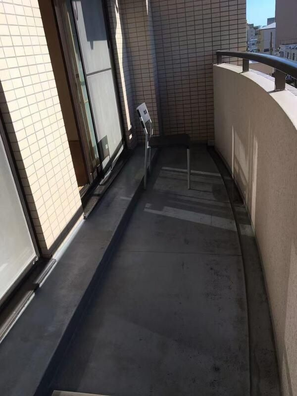 向島ダイヤモンドマンションのバルコニー