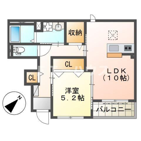 ブランの間取り