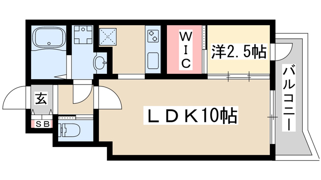 【間取り】 | セレニテ西中島アリア弐番館