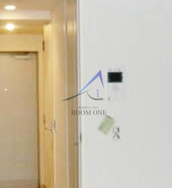 アーク銀座京橋のセキュリティ|モニター付きインターホンです。