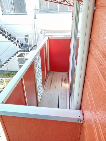 ダイトウハイツのバルコニー