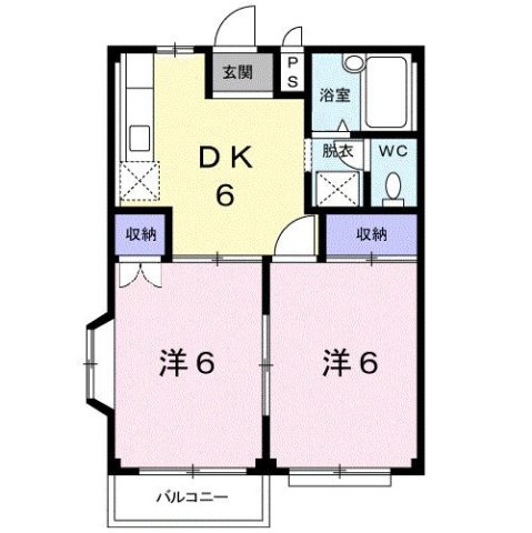 ダイトウハイツの間取り