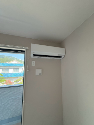 クレスト山本Ⅱの設備|エアコン（別部屋の参考写真）