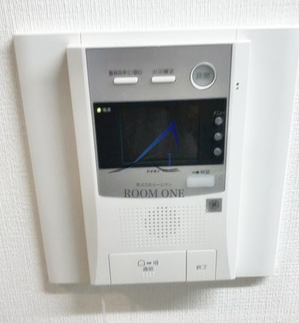 アイルサイドテラスのセキュリティ|モニター付インターホンです。