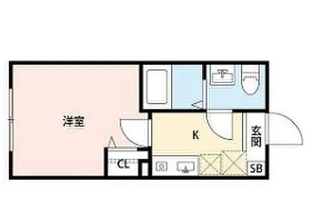 シュスラン大森の間取り|間取りです。