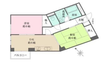 ラヴィーナ門前仲町の間取り