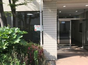 ラヴィーナ門前仲町のエントランス