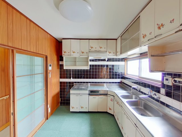 岡山市東区益野町戸建のキッチン