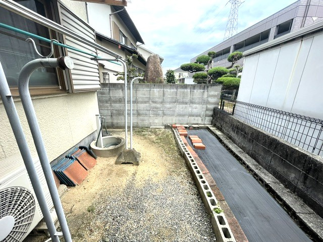 岡山市東区益野町戸建の庭