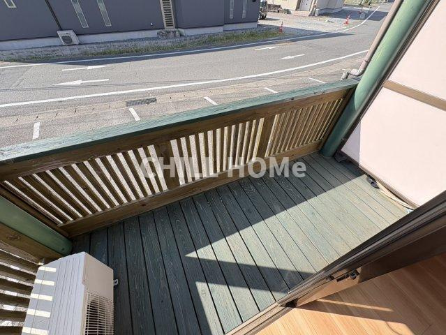 コンフォート高崎のバルコニー|当社、チルホームのHPもご覧ください(^^)/物件情報多数♪