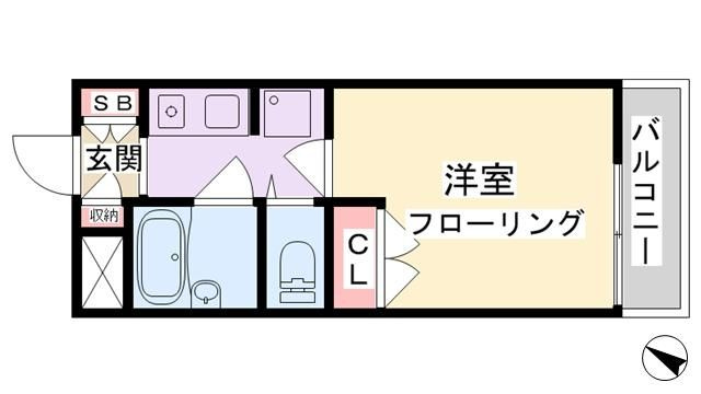 カフー多摩美の間取り