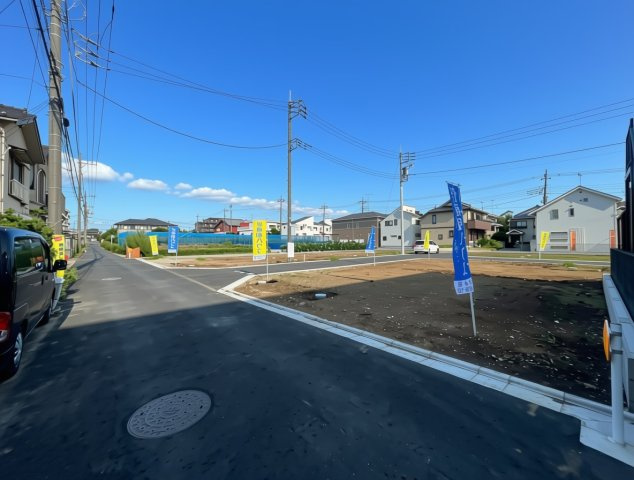 小平市小川町２丁目の前面道路含む現地写真
