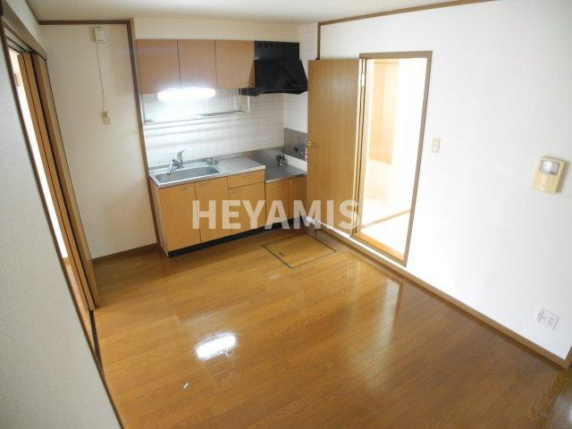 エーデル　ハオスⅠ　B　のキッチン|※室内画像は別号室のもの