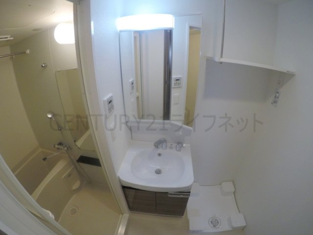 【洗面所】 | レジュールアッシュ淡路駅前