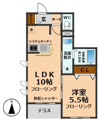 【間取り】 | アンソレイユ浜田山