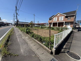 【外観】 | 売地　粟井河原