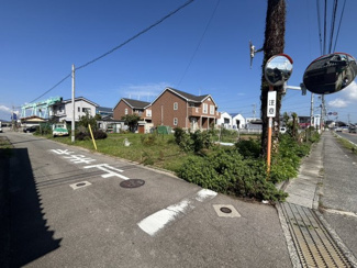 【前面道路含む現地写真】 | 売地　粟井河原
