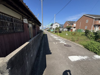 【前面道路含む現地写真】 | 売地　粟井河原