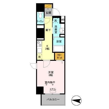 フェリス　コートの間取り