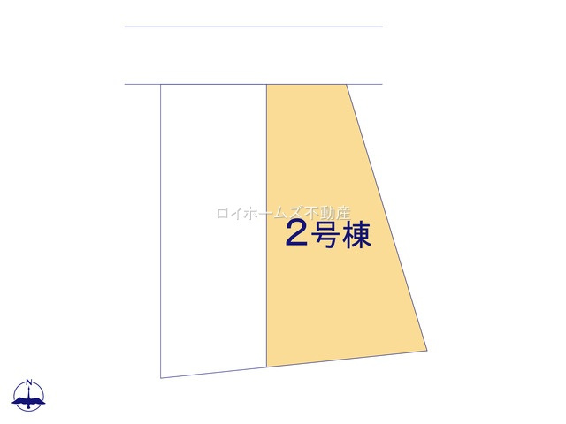 【区画図】 | 津島市江西町４丁目165『仲介料無料』新築戸建て | 2号棟