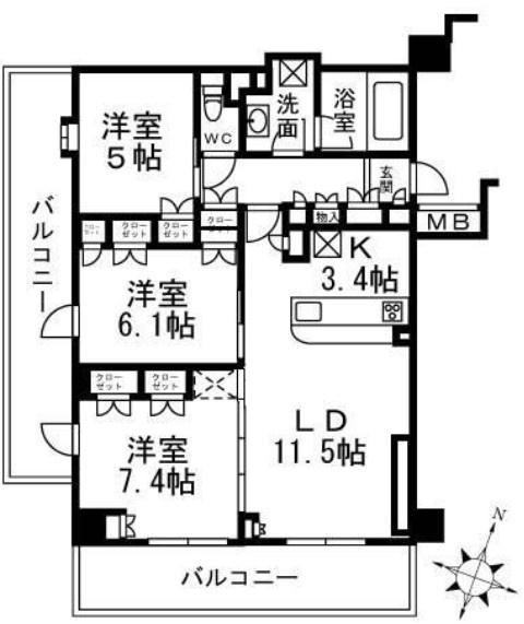 【間取り】